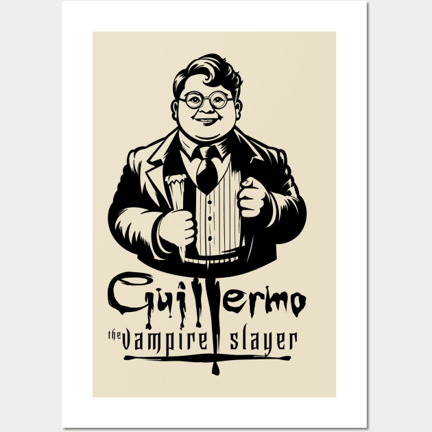 Guillermo the Vampire Slayer (Light) Wall Art by Meta Cortex